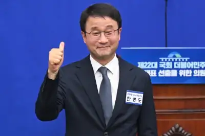 민주 첫 연임 원내대표 한병도… “특검법, 지선 후에 판단하겠다”