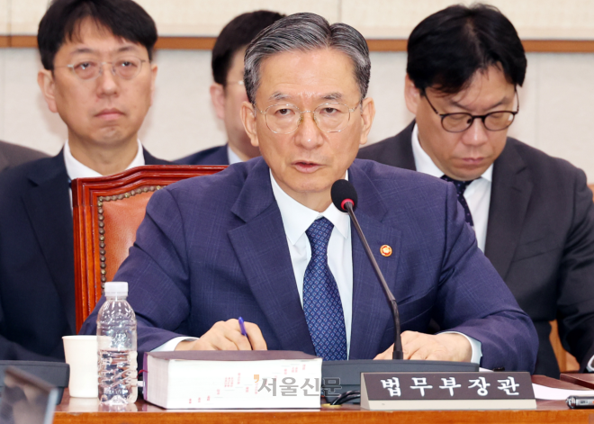 특검법 놓고 법사위도 충돌… 정성호 “숙의 필요”