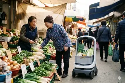 전국 최초 ‘짐꾼 로봇’ 전통시장 실증 추진