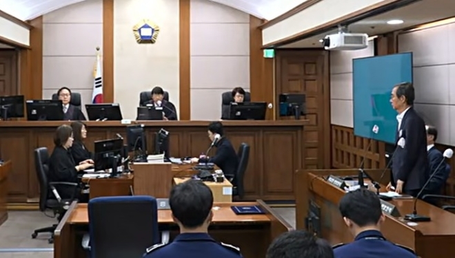 ‘내란 중요임무 종사’ 한덕수 항소심서 징역 15년… 1심보다 8년 줄어