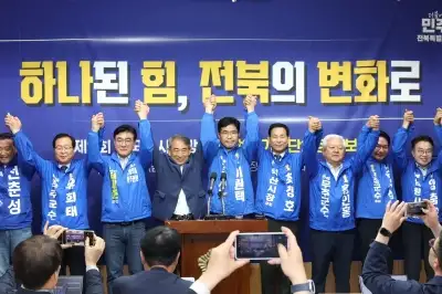 민주당 전북 단체장 후보들 “약속 아닌 결과로 보여드리겠다”