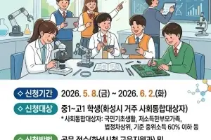 ‘취약 계층 학생에 과학자의 꿈을!’…화성시-KAIST, KSOP 교육생 모집