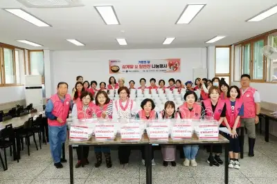 마창대교, 지역 소외계층에 보양식 전달…상생 행보