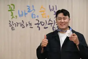 불혹 바라보는 김상겸 “최대 올림픽 2번 정도 출전생각하는데 금메달 따야죠”