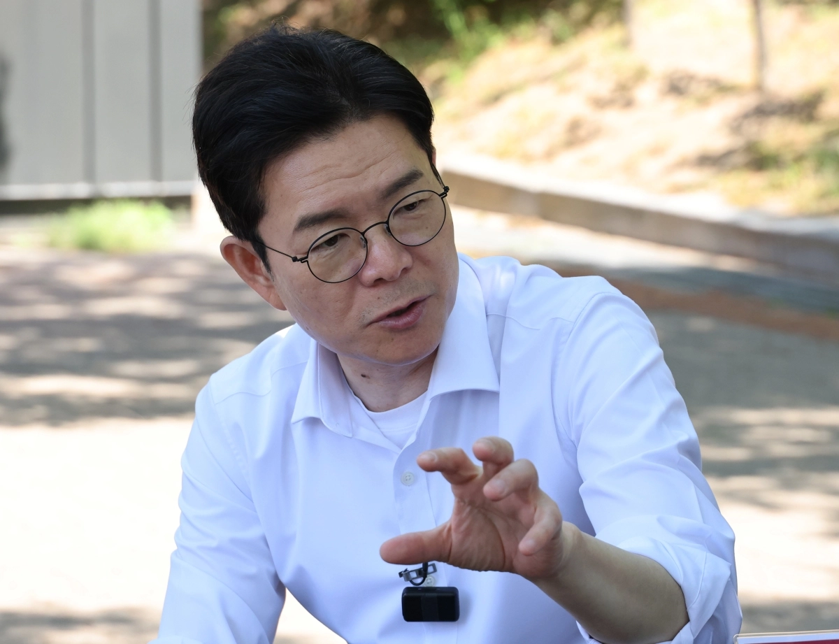 발언하는 정원오 후보