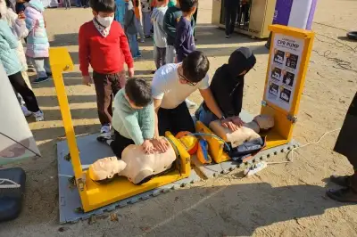 글로? 아니 몸으로! 마포구 찾아가는 안전교육 스타트
