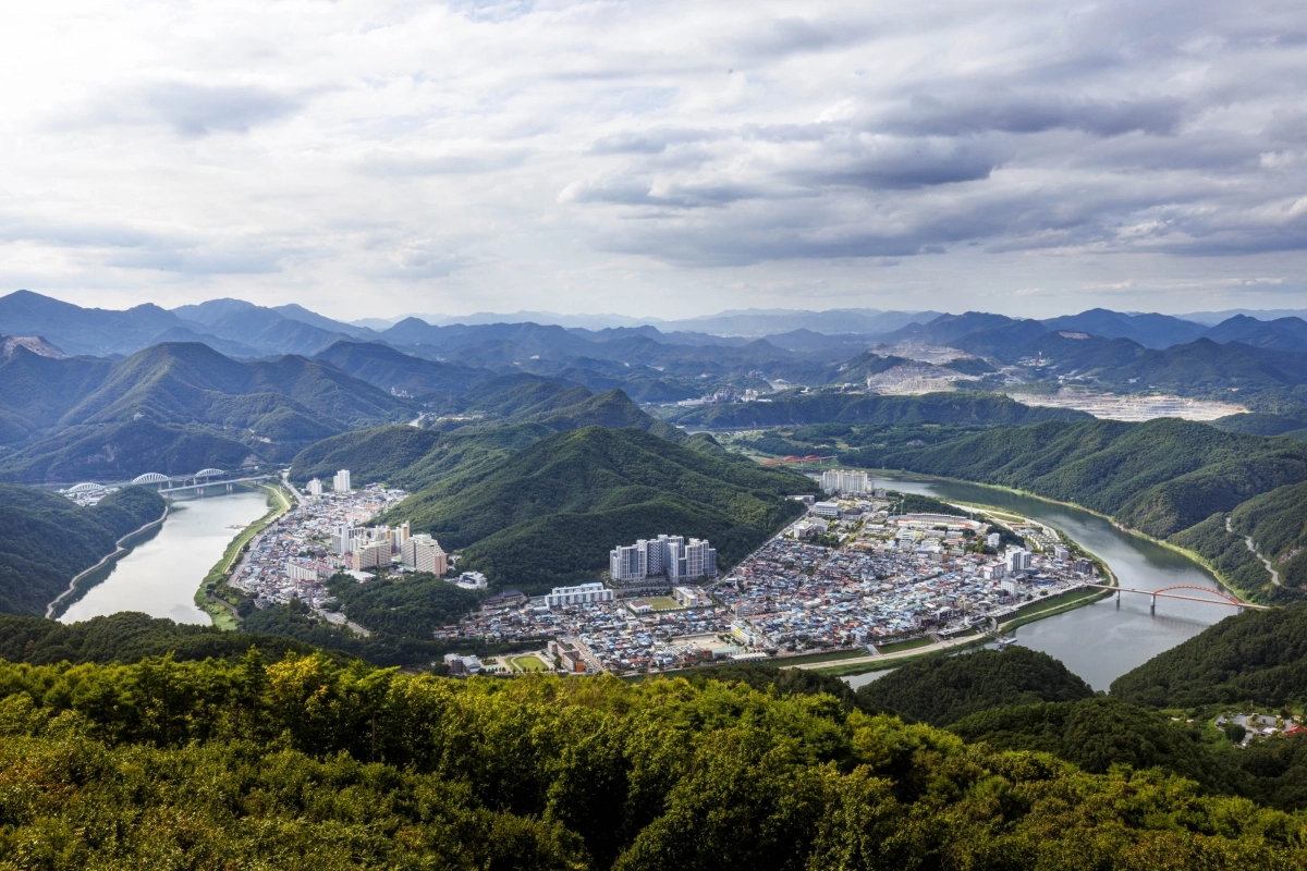 단양군 전경. 단양군 제공.