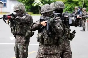 [포토] ‘드론 테러범을 찾아라’ 대침투종합훈련
