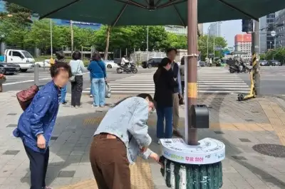 “양산 무료대여 늘리고 원두막 조기가동” 서초구, ‘폭염종합대책’ 가동