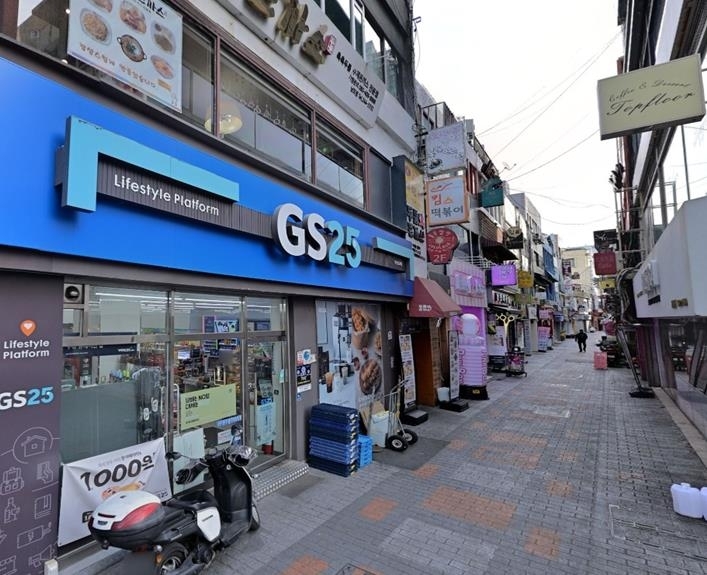 부산 중구 노포골목 전경