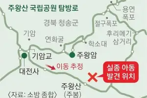 주왕산서 끝내 못 돌아온 11세 야구팬