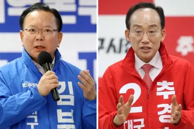 6·3 최대 격전지 대구…김부겸·추경호 신공항 사업 방식 두고 맞대결