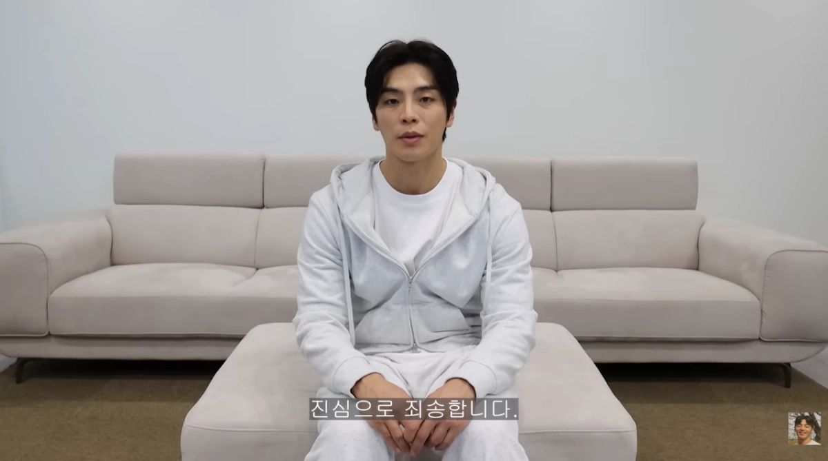음주운전을 하다 적발돼 물의를 빚은 인기 먹방 유튜버 상해기가 논란 약 8개월 만에 새 영상을 올려 사과했다. 유튜브 채널 ‘상해기’ 캡처