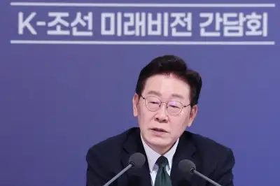 울산 찾은 이 대통령 “조선 잘 나갈 때 잘해야…정부 역할 중요”
