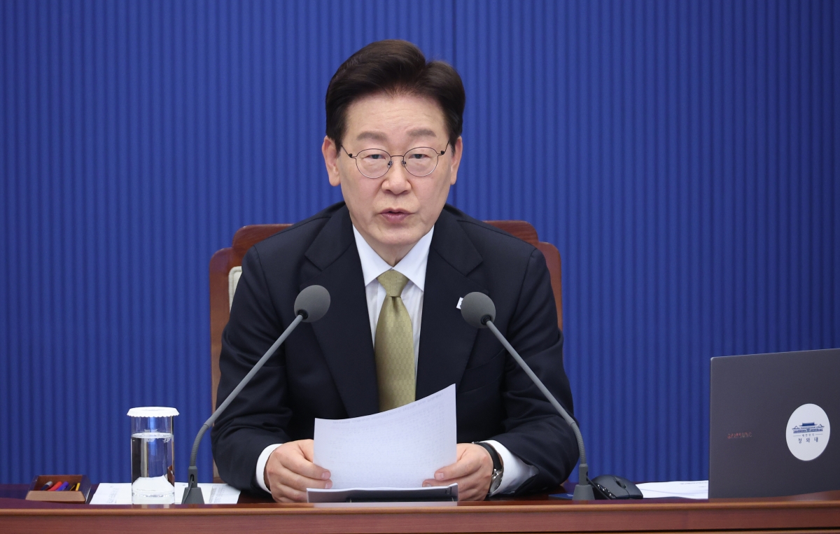 이재명 대통령, 수석보좌관회의 발언