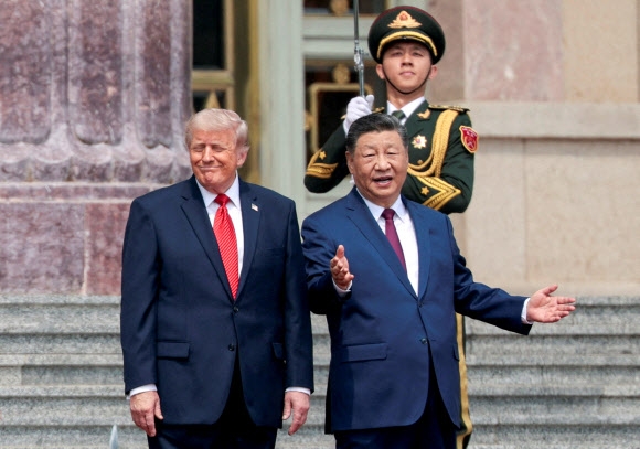 U.S. President Trump visits China