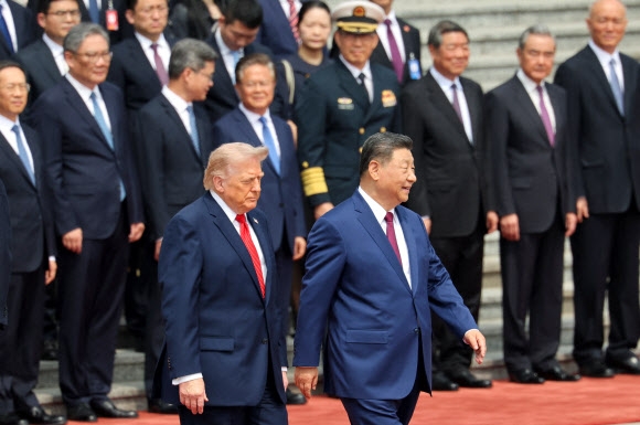 U.S. President Trump visits China