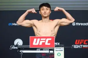 슈퍼보이가 돌아왔다…UFC 최두호, 산투스 2라운드 TKO