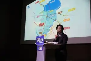 김미경 “혁신파크 2만석 첨단공연장 건립·서북권 간선도로 신설”