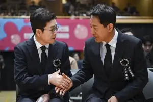 5·18 민주화운동 기념식 참석한 정원오·오세훈