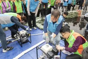 용산구, 풍수해 재난안전대책본부…24시간 비상근무체계