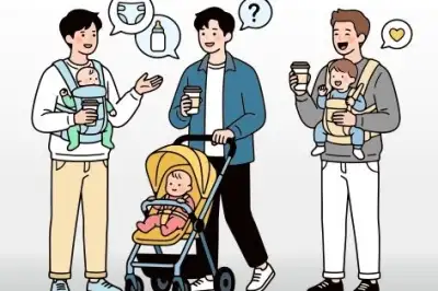 처음 뒤집힌 “아이는 엄마가 집에서”