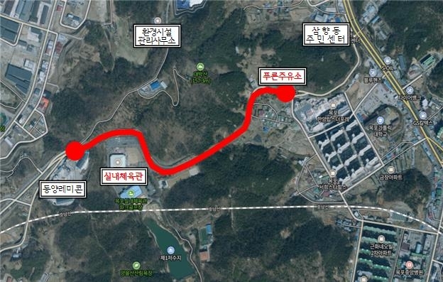 목포시, ‘실내체육관~푸른주유소’ 위험도로 구조개선사업…본격 추진