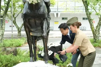 제주포럼에 ‘군마 레클리스’ 특별세션… 오 지사, 한국마사회 제주 이전 제안