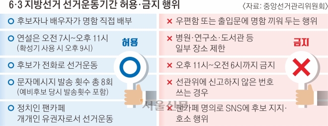 “내란 심판” “독주 제동”…6·3 공식 선거운동 돌입