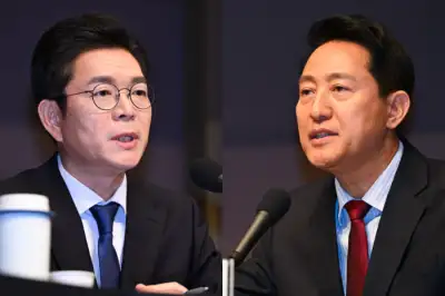 “철근 누락”“폭행 전과” 정원오·오세훈 ‘시간차 신경전’