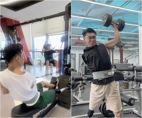 중국에서 한쪽 팔과 한쪽 다리를 잃은 남성이 보디빌딩 대회에 출전해 많은 이들에게 감동을 주고 있다. SNS 캡처