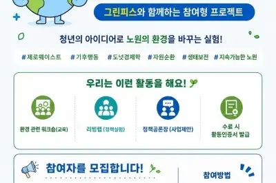 노원, 청년참여형 ‘청년이 그린 노원 실험실’
