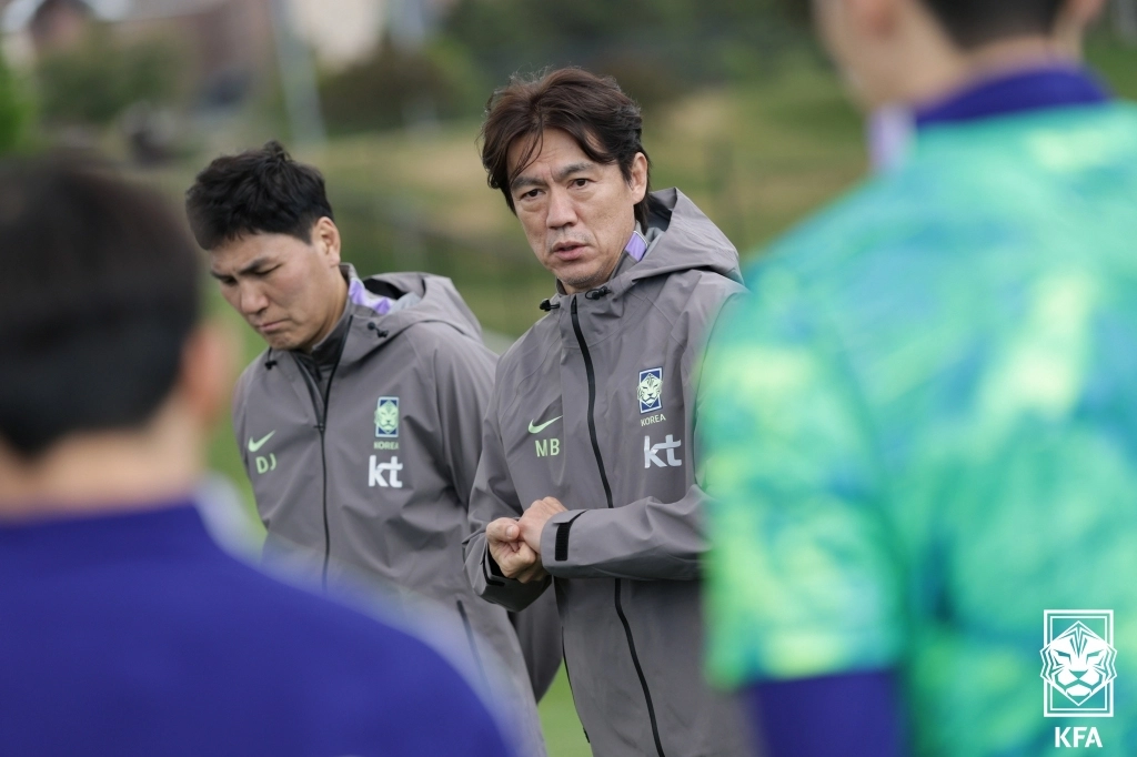 홍명보 감독. 대한축구협회 제공