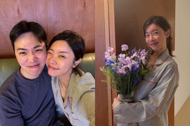 걸스데이 소진♥이동하, 잠옷 입고 ‘달달한 신혼’ 일상 공개