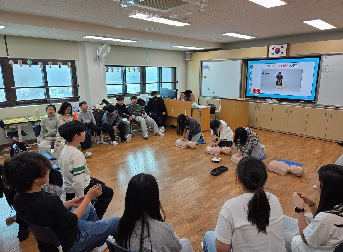 강서구, 초등학생 대상 심폐소생술 교육