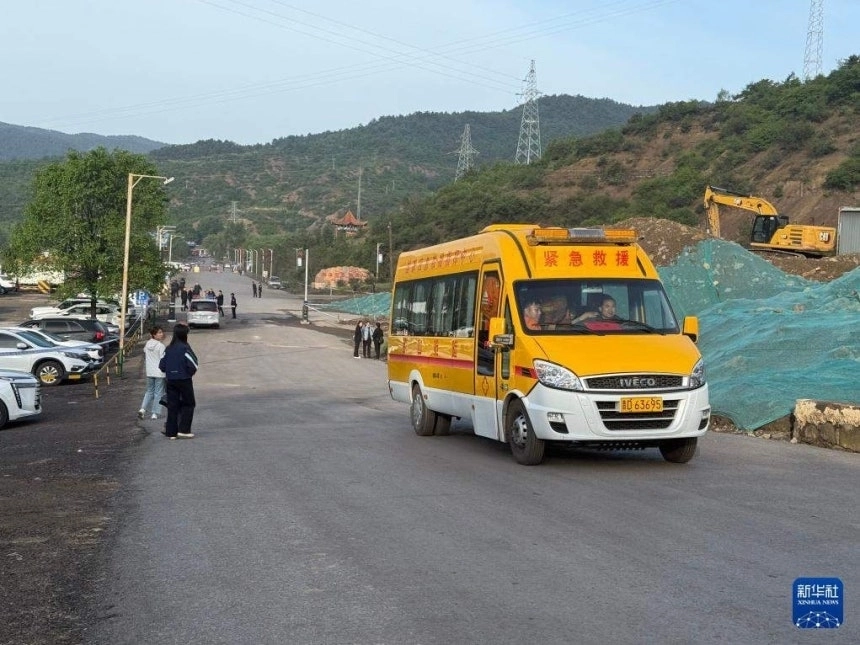 중국 중부 산시성(山西省) 한 석탄 광산에서 발생한 가스 폭발 사고의 사망자가 80명을 넘어섰다. 사진은 사고 현장. 신화통신 캡처