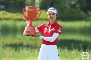 thumbnail - LPGA투어 접고 KLPGA투어 뛰어든 태국 선수 분짠, 28번째 출전 경기에서 ‘코리안드