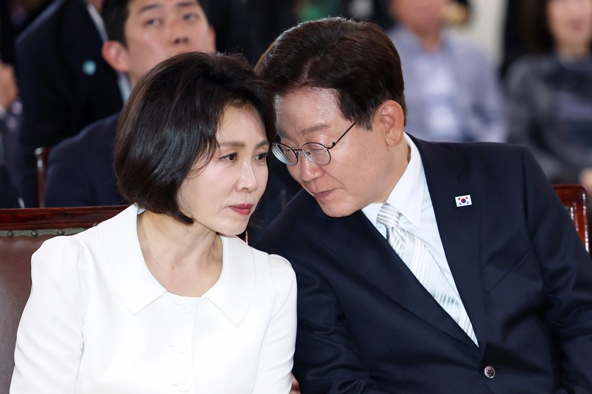 부처님오신날 봉축법요식 참석한 이재명 대통령 내외