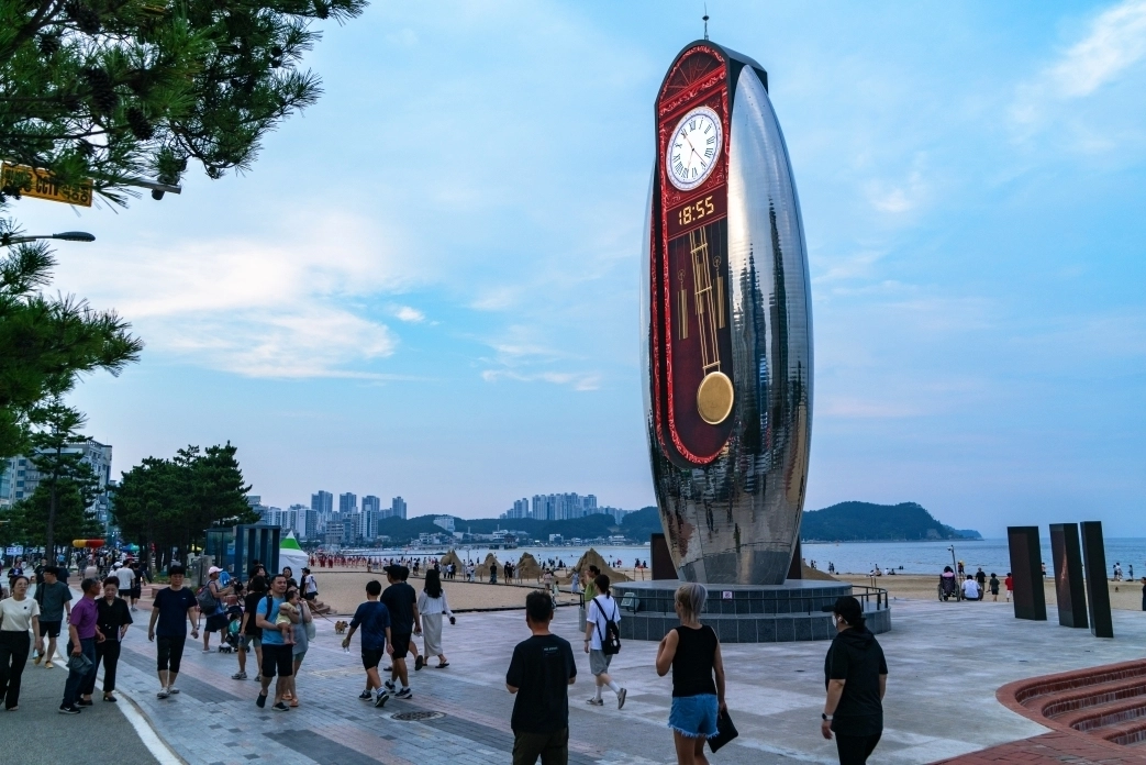 경북 포항시 북구 두호동 영일대 해수욕장 전경. 포항시 제공