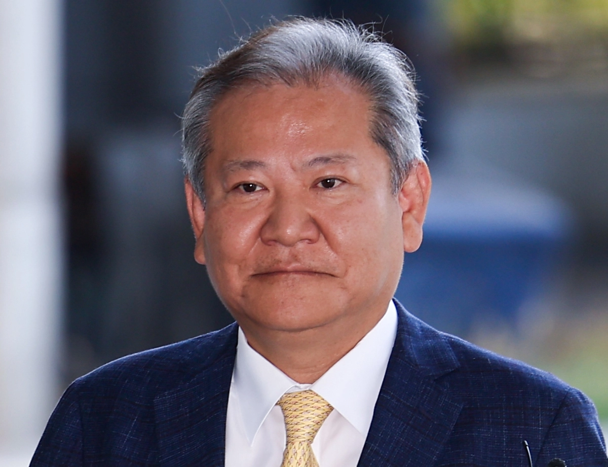 이상민 전 행정안전부 장관이 지난해 7월 25일 내란특검의 조사를 받기 위해  서울 서초구 서울고검으로 향하고 있다. 연합뉴스