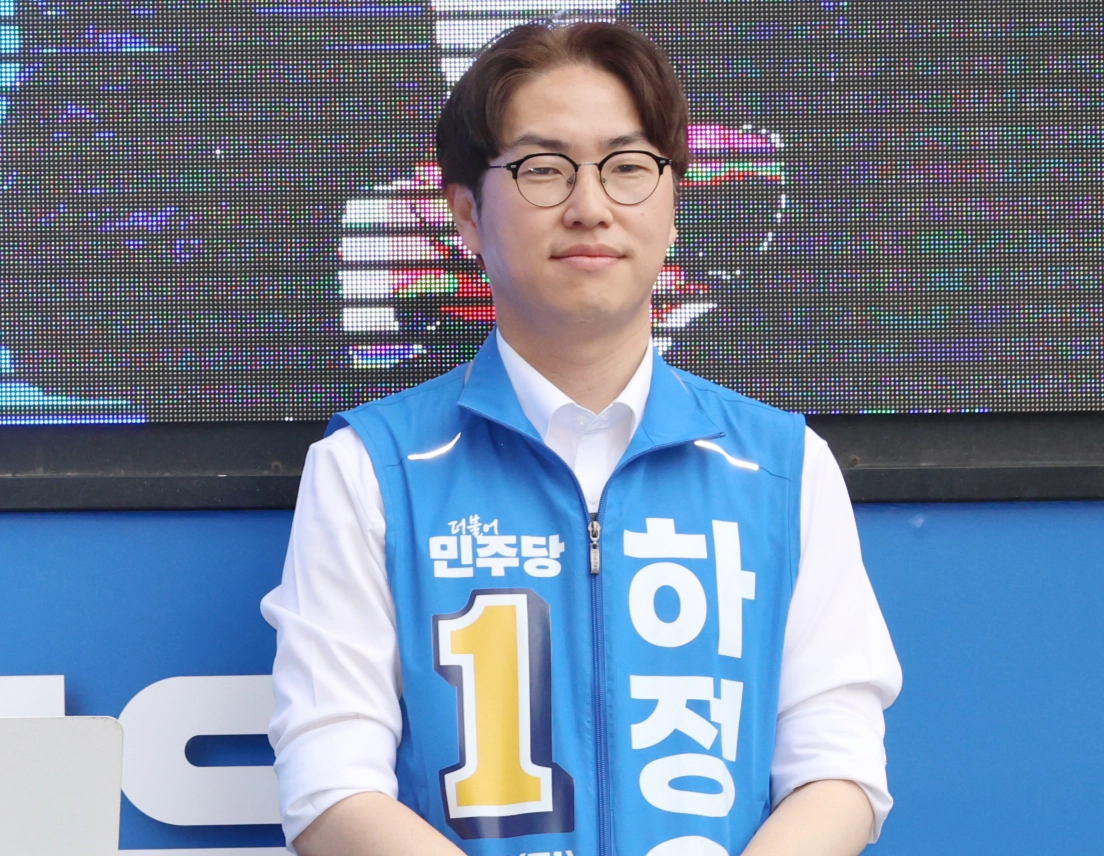하정우 더불어민주당 후보. 연합뉴스