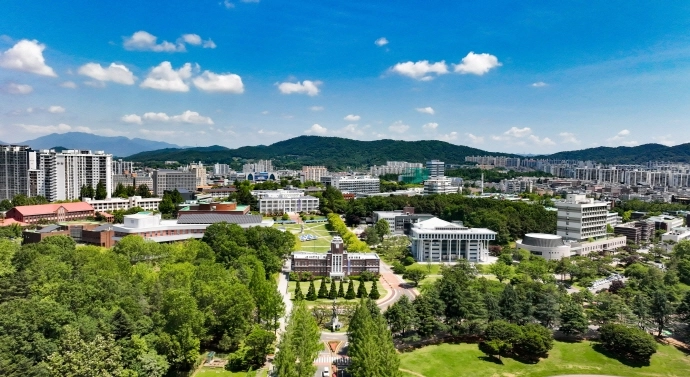 전남대학교 전경.