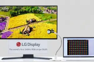 LG디스플레이, 세계 최초 240Hz RGB 스트라이프 OLED 양산