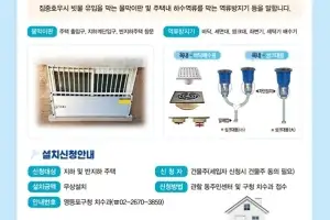“올여름 장마 미리 대비하세요”…영등포구, 침수방지시설 무상 지원