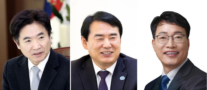 김대중·이정선·장관호 전남광주통합교육감 후보가 공식 선거운동에 나서며 본격적인 경쟁에 돌입했다.
