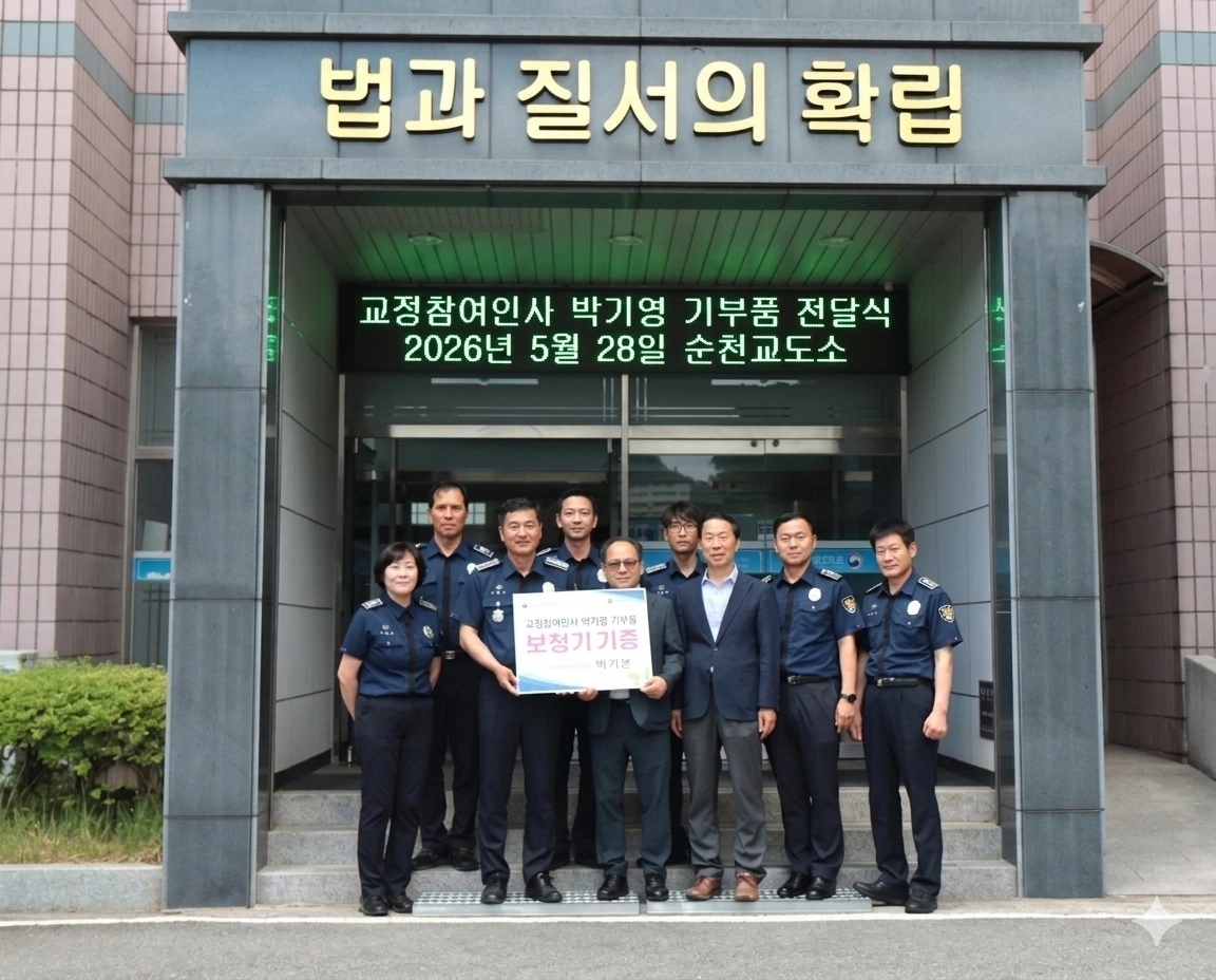 순천교도소가 난청으로 불편을 겪는 수용자를 위해 보청기 4개를 후원받았다.