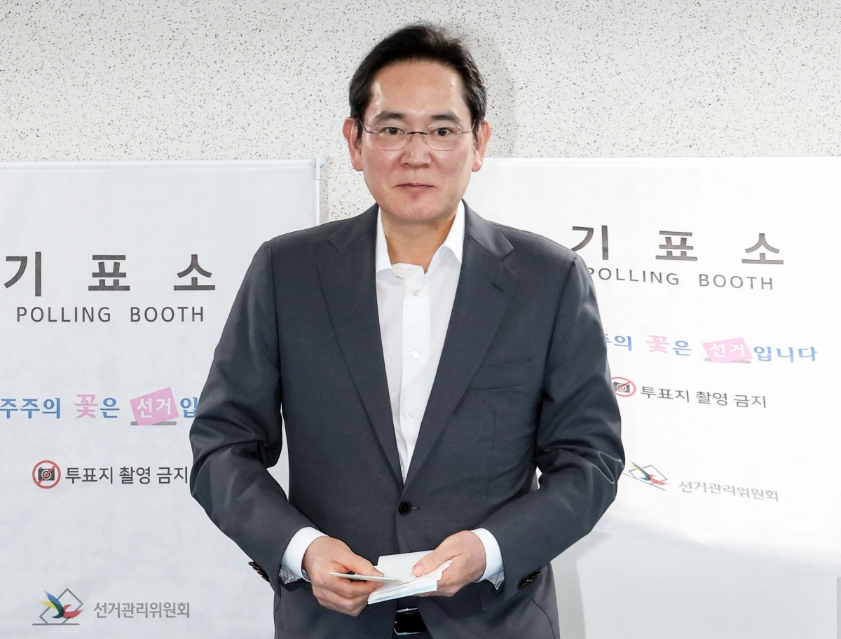 이재용 삼성전자 회장 사전투표
