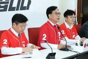 국민의힘 “40시간 사생결단 총력 운동 체제 돌입…권력 견제는 2번 투표로”