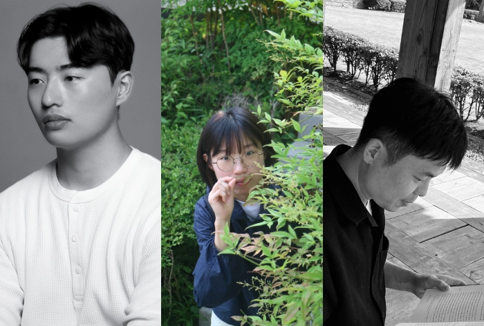 왼쪽부터 김태훈, 나수경, 양진호. 현대문학 제공