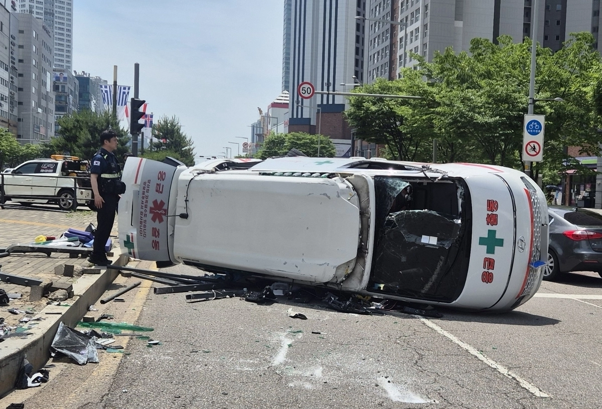 사고 현장. 연합뉴스